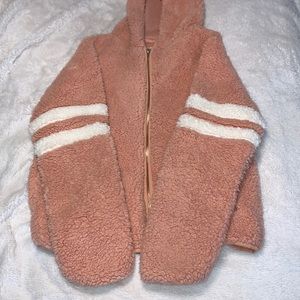 FOREVER 21 Pink Fuzzy Jacket